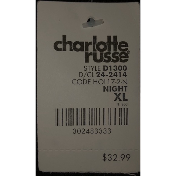 Charlotte Russe holiday sequence mesh dress - Picture 6 of 6